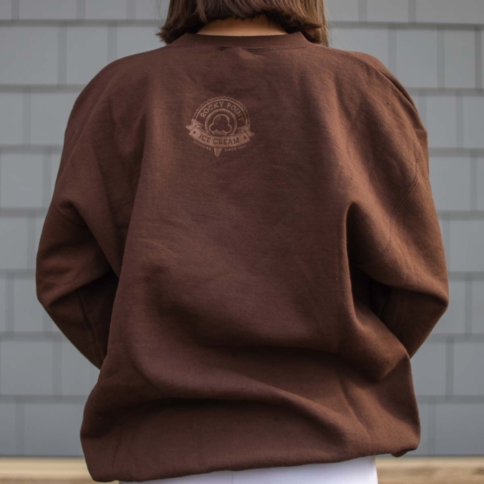 dime brown crewneck