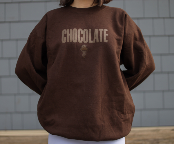 Dark Brown Chocolate Crewneck