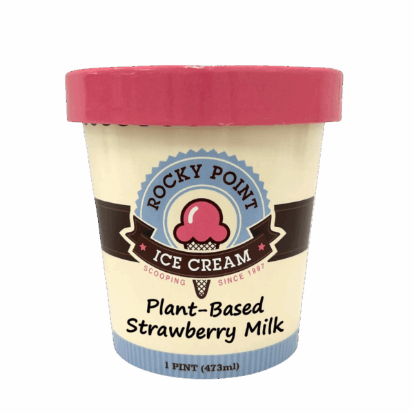 Plant-Based Strawberry Milk