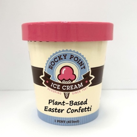 Rocky Point Ice Cream - Port Moody, BC - Plant Based Easter Confetti Ice Cream