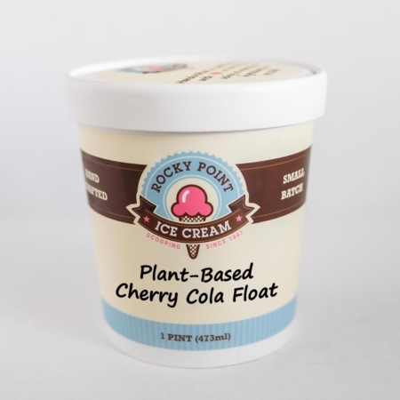 Plant-Based Cherry Cola Float