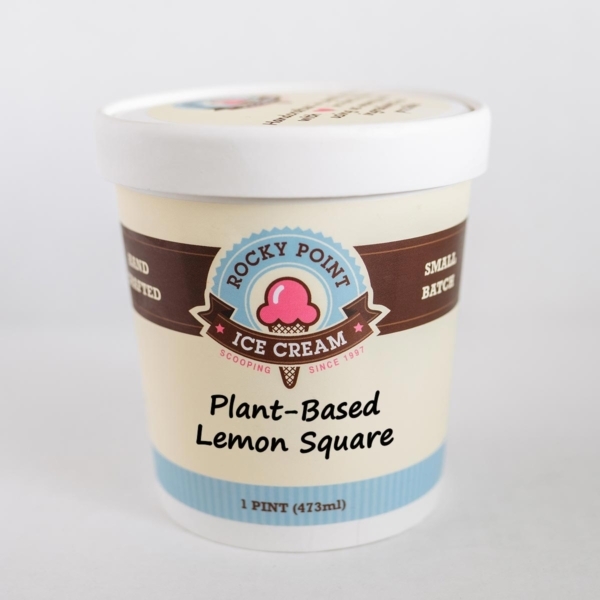 Plant-Based Lemon Square