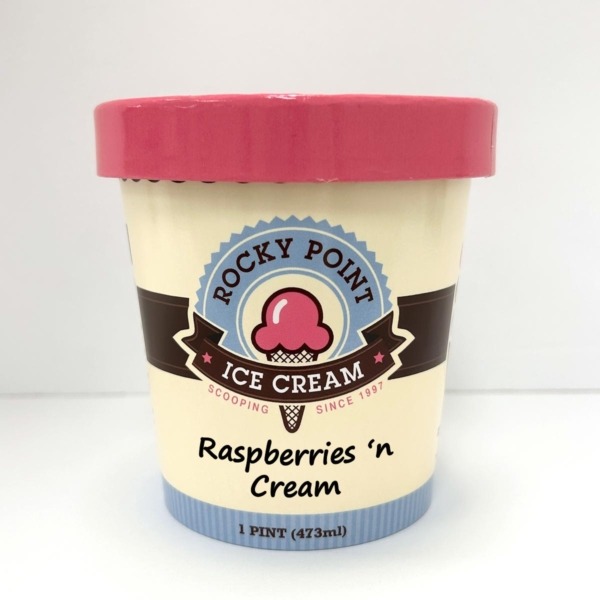 Raspberries 'n Cream